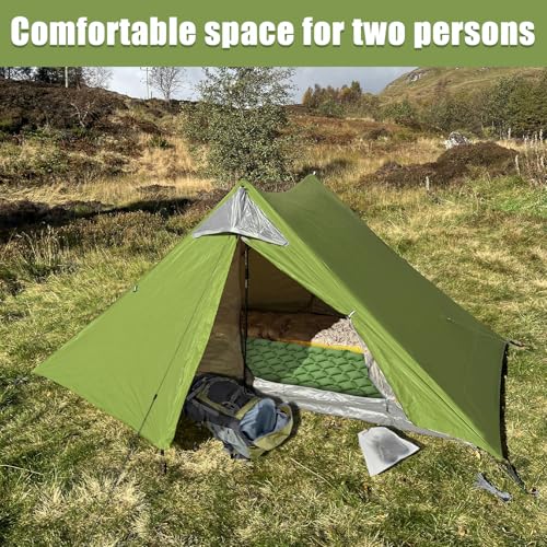 Night Cat Ultralight Tent 2 Persons with Trekking Poles Hiking for Professional Backpacker Hiker
