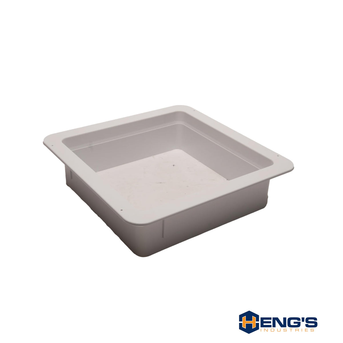 HENG'S INDUSTRIES Interior White Garnish | Great for RVs, Campers, Motorhomes | 3 1/4" to 4 1/4" Vertical Leg | 16" x 16" Openings | 90094B