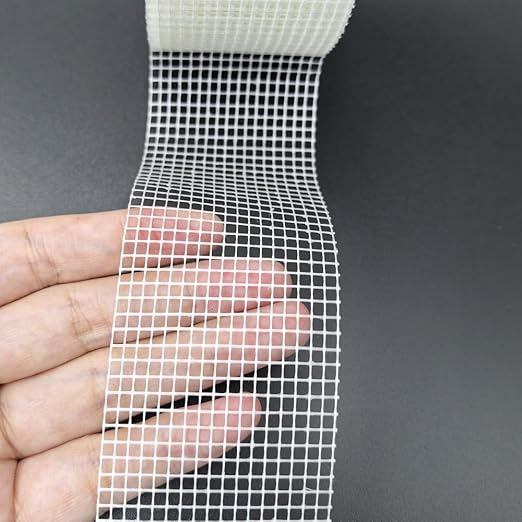 SummedUp 2 Roll Drywall Repair Tape Fiberglass Mesh Self-Adhesive Drywall Joint Tape 2 in x 100 FT for Wall Crack and Seam Patch Repair