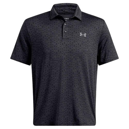 Under Armour Mens Playoff 3.0 Polo Anthracite/Black/Black X-Large Regular