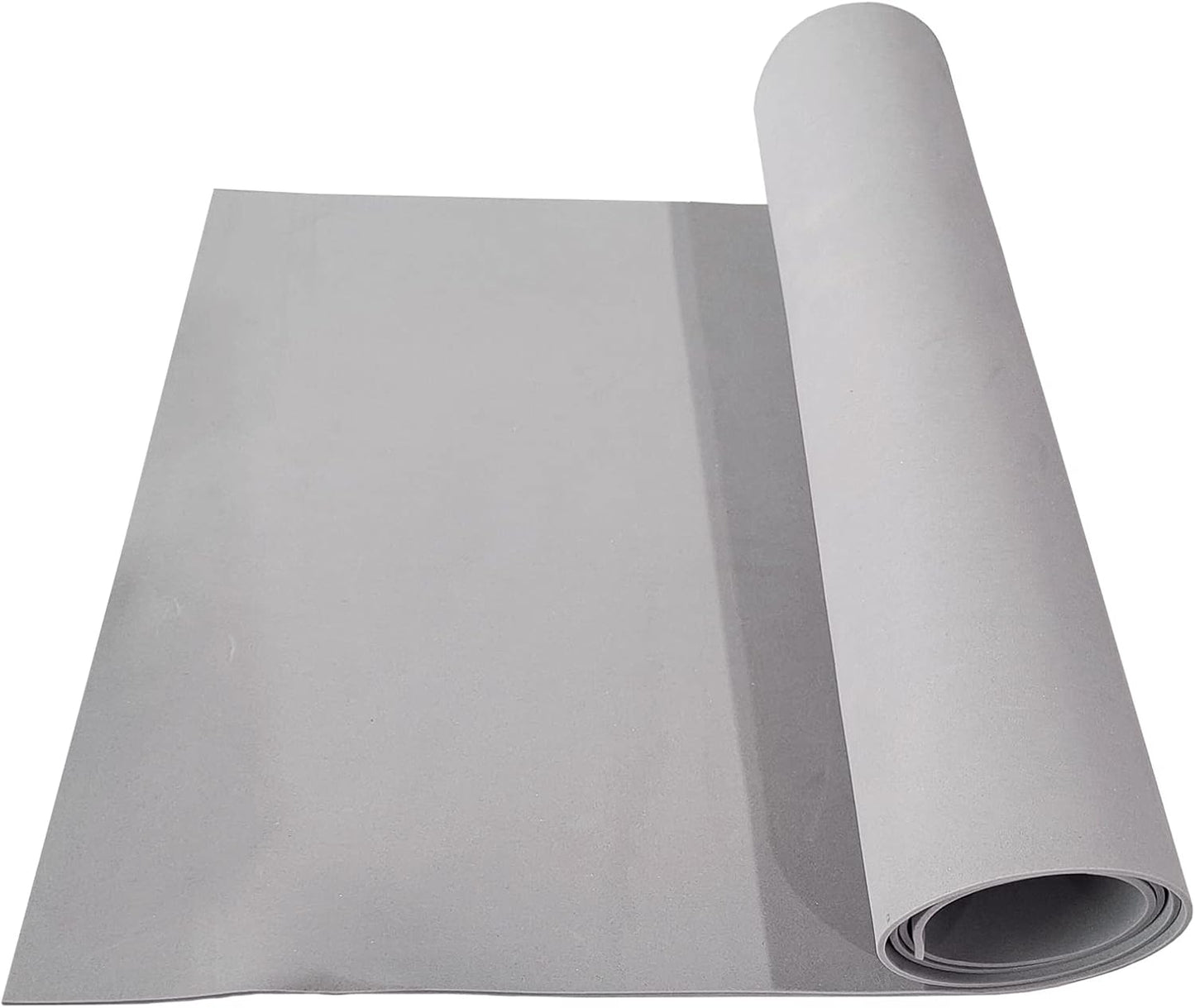 Labzhang Grey EVA Foam Cosplay, 1 Piece of 4mm Craft Foam,Cosplay Foam, 14" x 39" Ultra-high Density 80 kg/m3 EVA Foam Sheets (Grey-4mm)