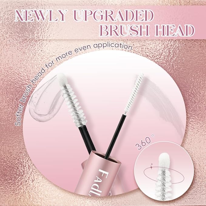 FADLASH Lash Bond and Seal 12ml Cluster Lash Glue for Eyelash Clusters Waterproof Eyelash Glue for DIY Eyelash Extensions Strong Hold