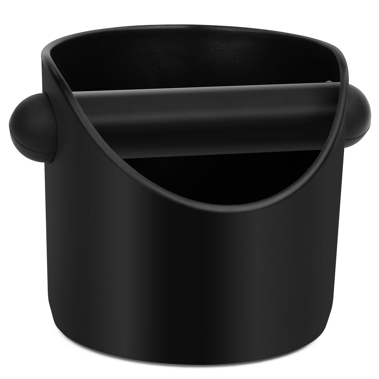 Small Coffee Knock Box 4.3 Inch, Apexstone Coffee Mini Knock Box, Mini Knock Box Espresso, Small Knock Box Espresso with Removable Knock Bar And Non-Slip Base