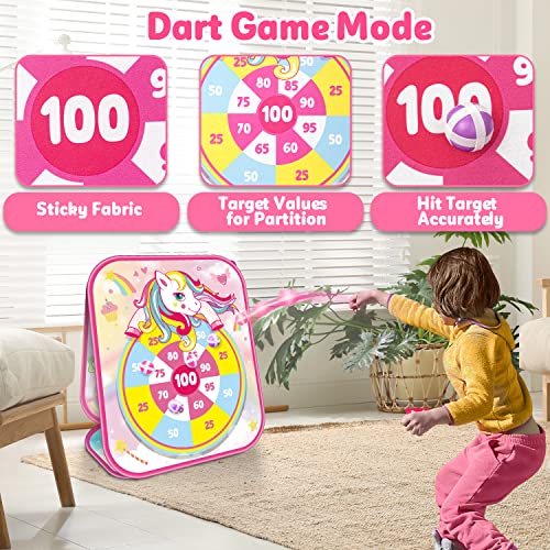 Bean Bag Toss Game for Kids - Cornhole Board Outdoor Toys for Toddlers -Party Activities Carnival Outside Yard Backyard Be...