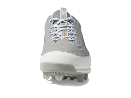 Mizuno Ambition 3 Low TPU Mens Molded Baseball Cleat | Grey-White | US Mens 6.5