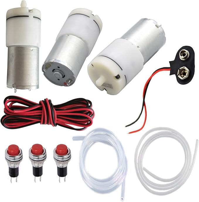 DC 6V 9V Mini 370 Air Pump Motor Kits for Homemade Dispenser Machine Fountain Drink
