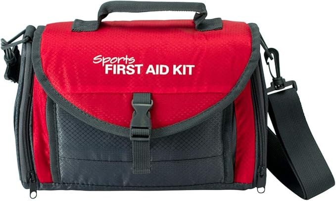 24/7 First Aid Coaches' First Aid Kit, Sports First Aid Kit Duffel Bag for Basketball, Baseball, Football, Volleyball, and...