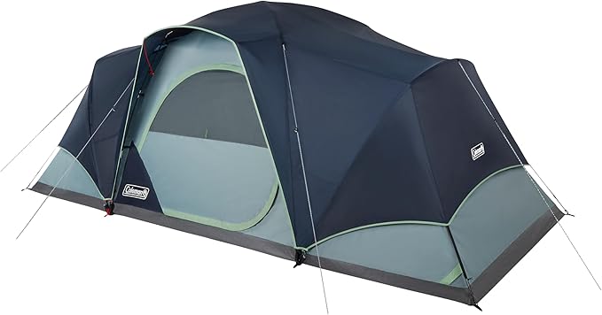 Coleman Skydome XL Large Family Tent with 5 Minute Setup, Weatherproof 8/12 Person Tent with Rainfly & Carry Bag, Fits Mul...
