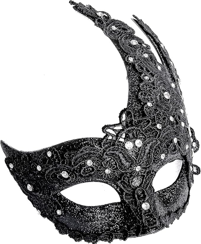 Halloween masquerade mask Venez lace rhinestone mask/party/ball/carnival