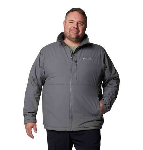 Columbia Men's Northern Utilizer II Jacket, City Grey, Small