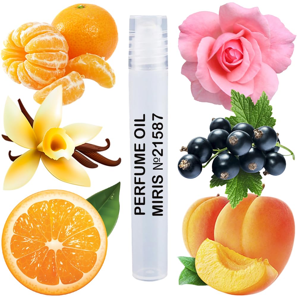 MIRIS No. 21587, Inspired by Amor Amor, Long-Lasting Perfume Oil for Women Roll-On, Rollerball 0.34 Fl Oz / 10 ml