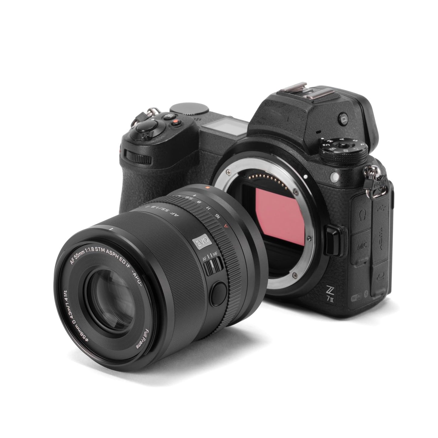 VILTROX 55mm F1.8 EVO Z APO Lens for Nikon Z, Full Frame Autofocus Prime Lens for Nikon Z-Mount Cameras Z30 Z50 Z50II ZFC Z5 Z5II Z6 Z6II Z6III Z7 Z7II Z8 Z9 ZF ZR