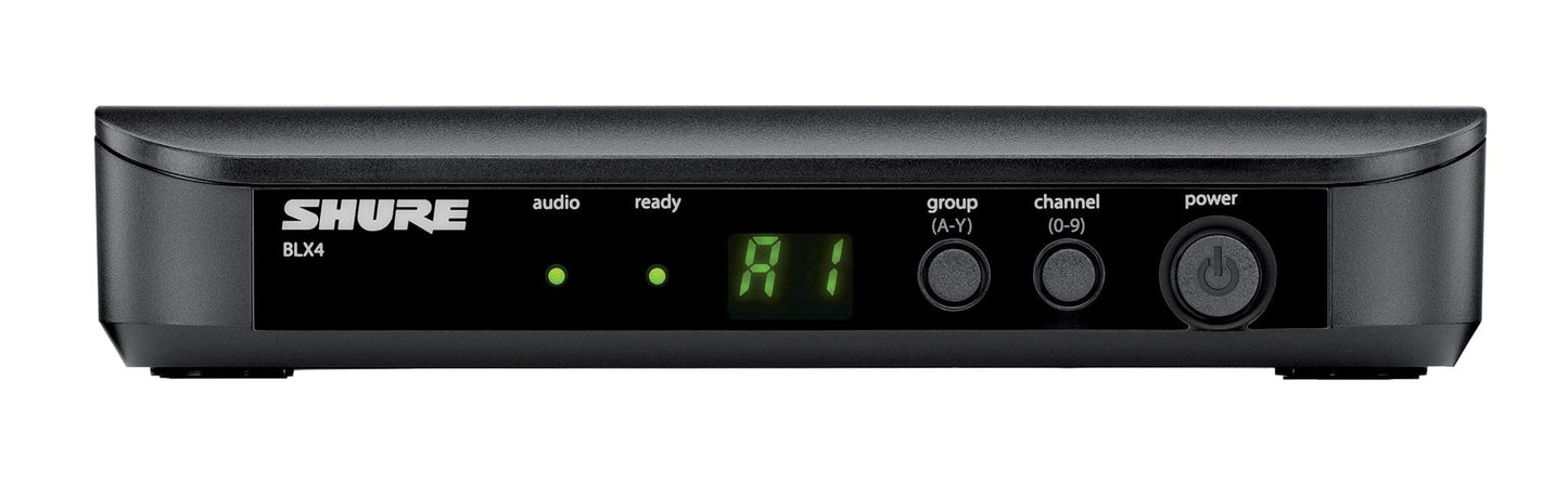 Shure Blx24/Sm58 Wireless Microphone System - 14-Hour Battery Life, 300 Ft Range, Uhf | Includes Sm58 Handheld Vocal Mic, Single
