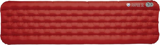 Big Agnes Rapide SL - Insulated Sleeping Pad, Ultralight, All Season Compact Backpacking and Hiking, Pumphouse Sack Includ...