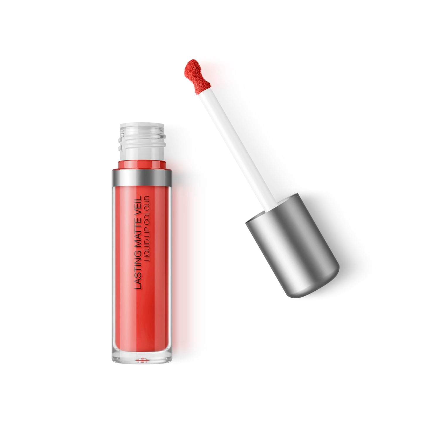 KIKO Milano Lasting Matte Veil Liquid Lip Colour 11 - Long-lasting Matte Liquid Lipstick, 0.14 Fl Oz, Classic Red
