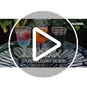 MATANA 50 Gold Glitter Plastic Wine Glasses for Weddings, Birthdays, Bridal Shower & Parties, 6oz - Sturdy & Reusable