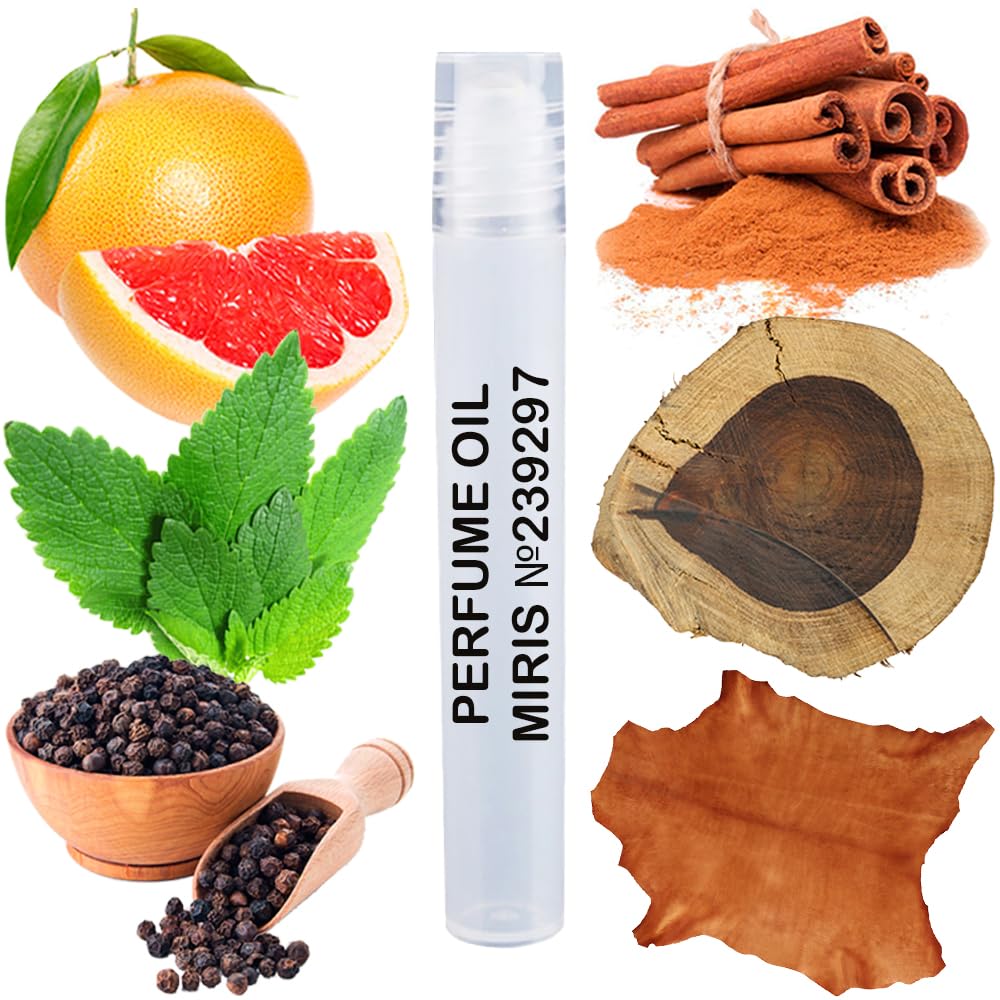 MIRIS No. 239297, Inspired by The Secret, Long-Lasting Perfume Oil for Men Roll-On, Rollerball 0.34 Fl Oz / 10 ml