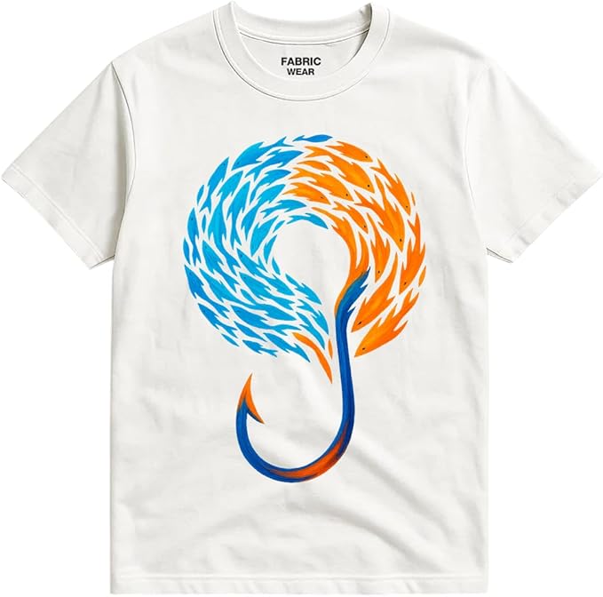 Fishing Adventure Hooked on Nature's Dance - Tee for Men & Women - Graphic T-Shirt