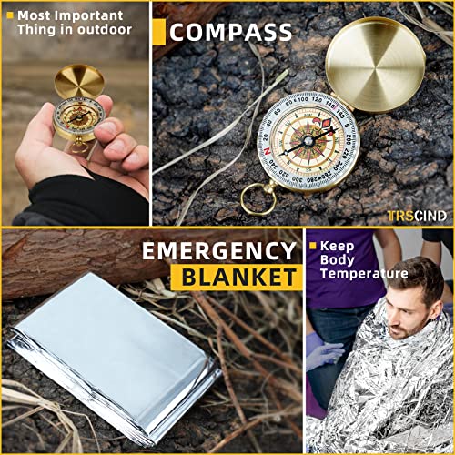 Gifts for Men Dad Husband - Valentines Day, Anniversary Birthday Gifts Idea for Him Boyfriend Man- Survival Kit 14 in 1, S...