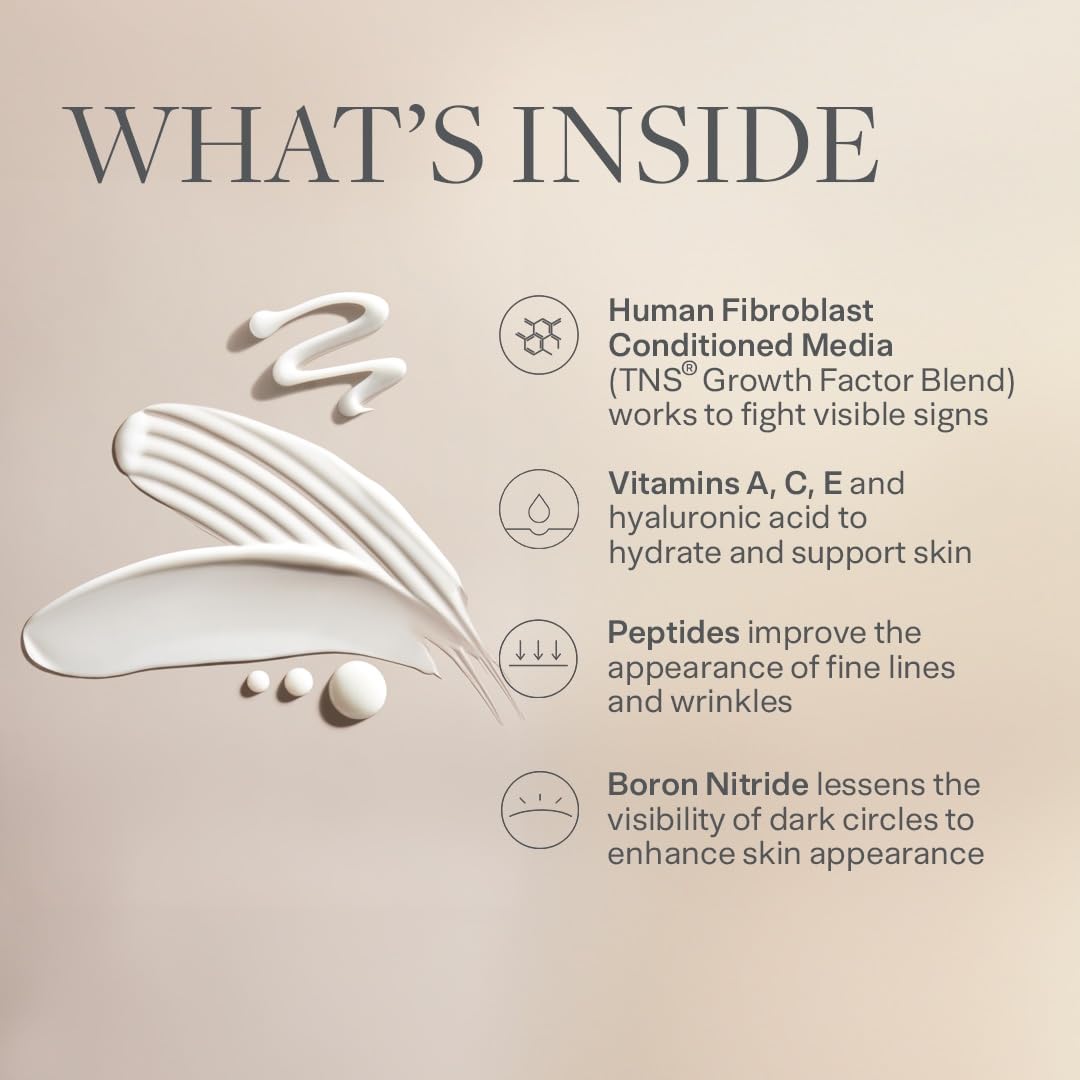 SkinMedica TNS Eye Repair - Our Age-Defying, Under Eye Cream to Say Goodbye to the Appearance of Dark Circles and Puffiness, 0.5