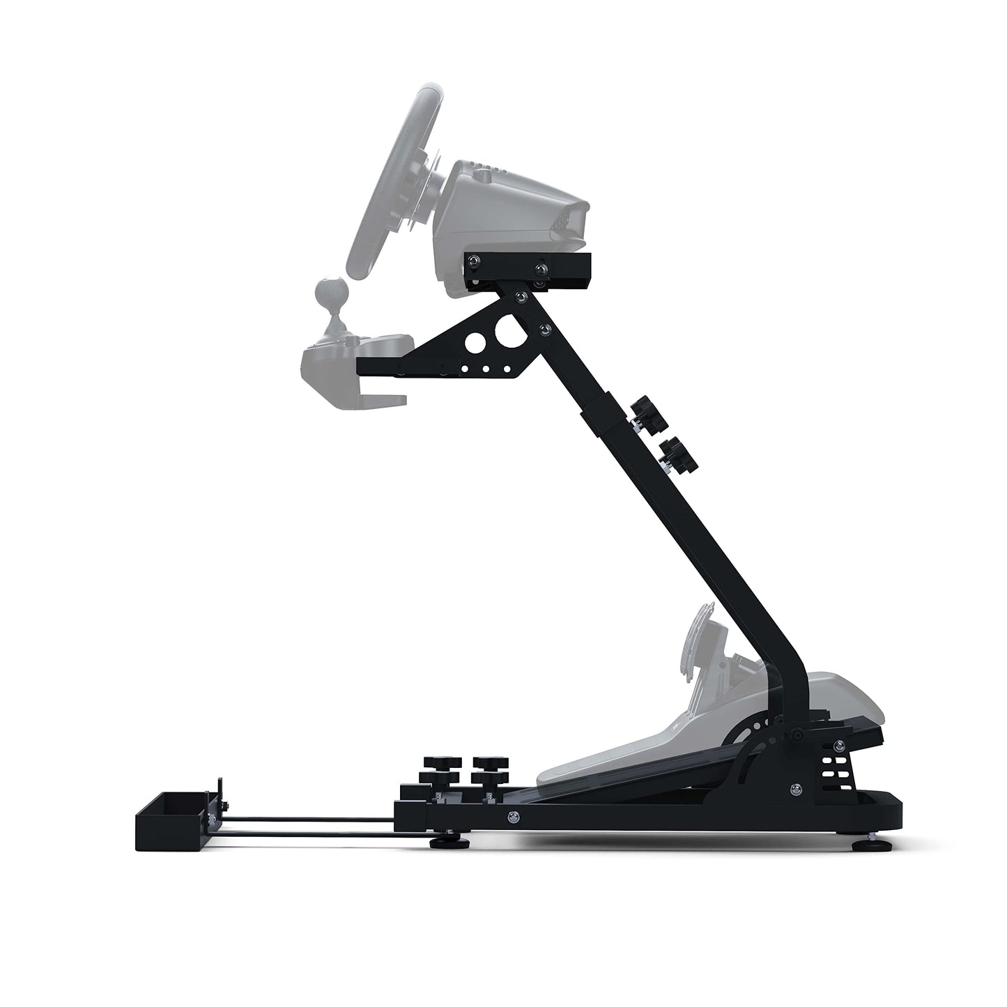 GT OMEGA Classic Wheel Stand - Compatible with Logitech G923, G29, & G920 and Thrustmaster T300, T500, TX & TH8A, Comes with a Chair Link