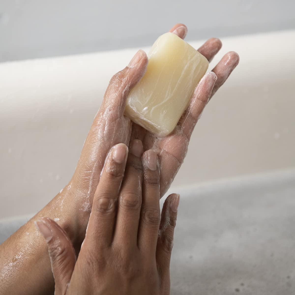 ATTITUDE Body Soap Bar, Natural Origin, Protects and Softens Dry Skin, Coconut & Olive Oils, For men and Women, EWG Verified & V