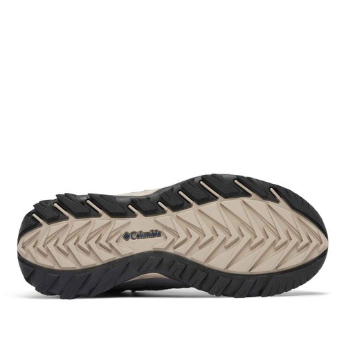 Columbia Mens Strata Trail Mid Waterproof, City Grey/Savory, 9