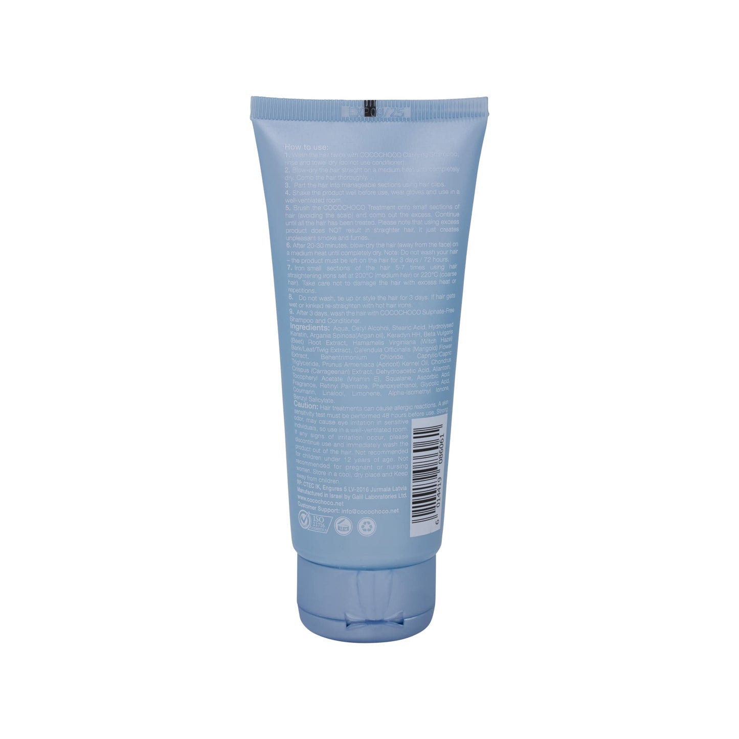 COCOCHOCO Pure keratin hair treatment - for blond hair 3.4oz (100ml)