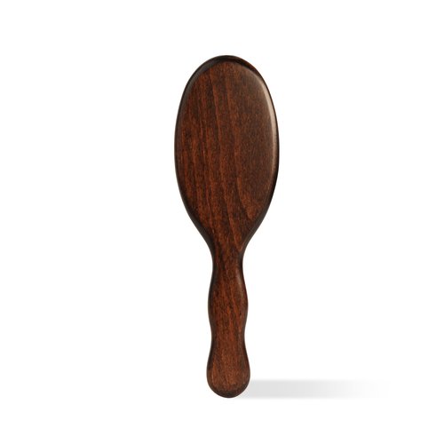 BUR BUR The Mermaid Brush - Wet Detangling Hair Brush | With Wooden Handle and Fexible Nylon Bristles | Scalp Massaging, Detangling
