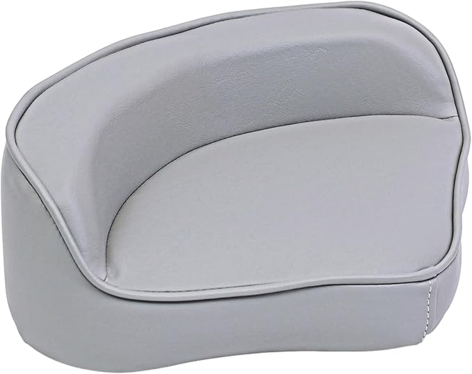 Casting Seat Boat Cabin Seating Universal Casting Boat Seat Pro Fishing Seat Casting Deck Seat for Fishing Boat Sightseeing Boat Speedboat (Gray)
