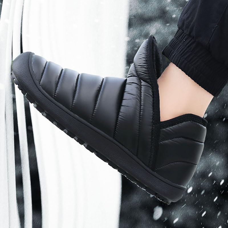 Womens Mens Barefoot Boots Shoes Winter Snow Warm Boots Zero Drop Sole
