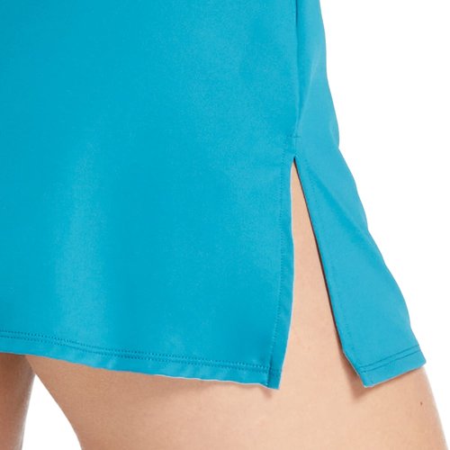 COCO REEF Skirted Swim Bottom - Flared Hem Skirt with Attached Bikini - Teal, 2X-Large