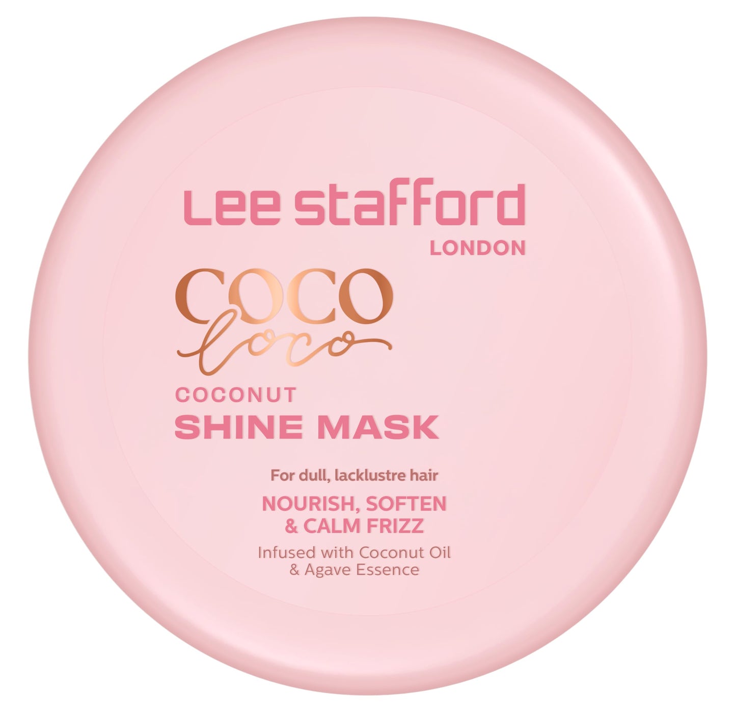 Lee Stafford Shine Hair Mask | Coco Loco Collection - Deep Leave In Conditioning Treatment for Dry, Dull & Damages Hair, Ultra H