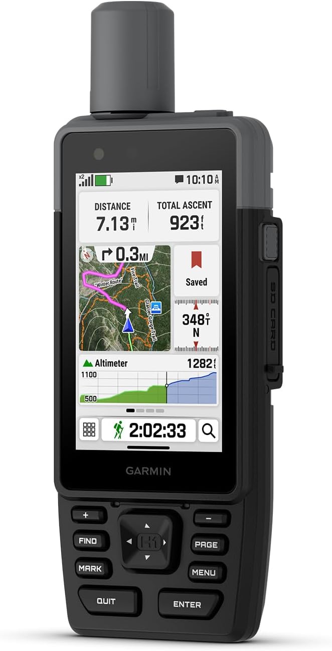 Garmin® GPSMAP® H1, Premium GPS Handheld Navigator with Color Touchscreen and Buttons, Durable IP67 Water Rating, Long Bat...