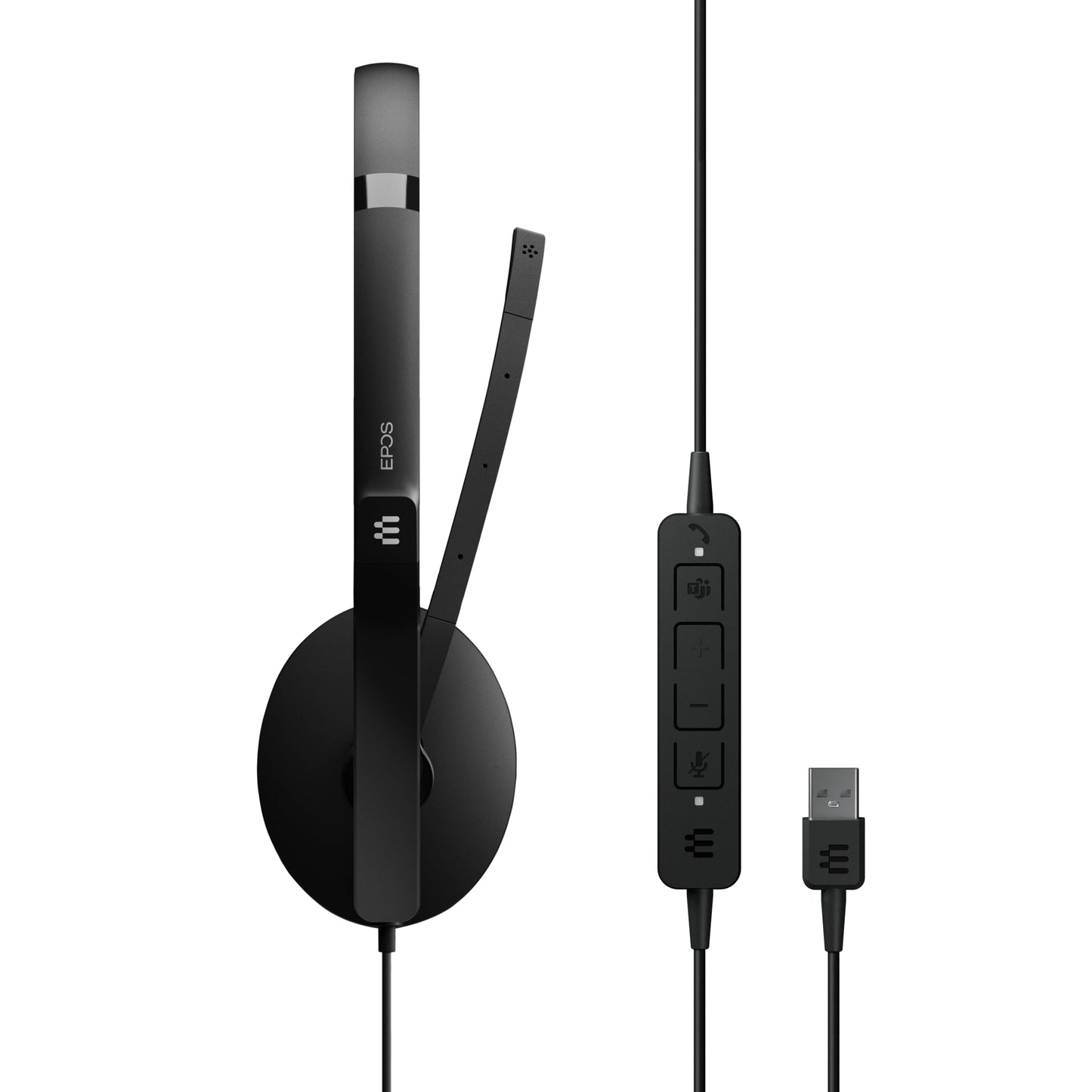 Epos Adapt 130T Usb Ii - Wired, Single-Sided Headset With Usb Connectivity, Ms Teams Certified And Uc Optimized - Superior Sound