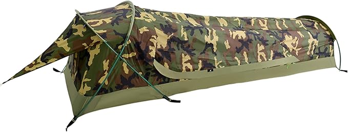 GEERTOP Ultralight Single Person Bivy Tent for Camp Waterproof 1 Man Tent for Camping Hiking Backpacking Hunting Outdoor S...