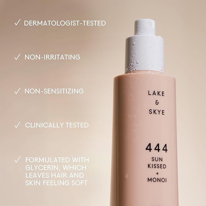 Lake & Skye 444 Sunkissed + Monoi Hair & Body Mist