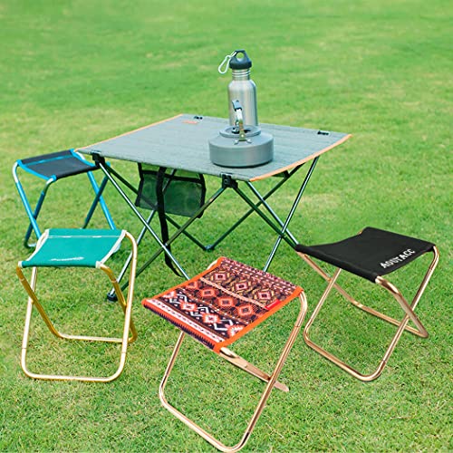 AOUTACC Ultralight Portable Folding Camping Stool for Outdoor Fishing Hiking Backpacking Travelling(XL:13"x14"x15";Large:1...