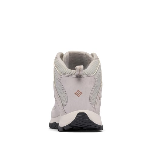 Columbia Womens Crestwood Mid Waterproof, Moonstone/Soft Taupe, 7 Wide