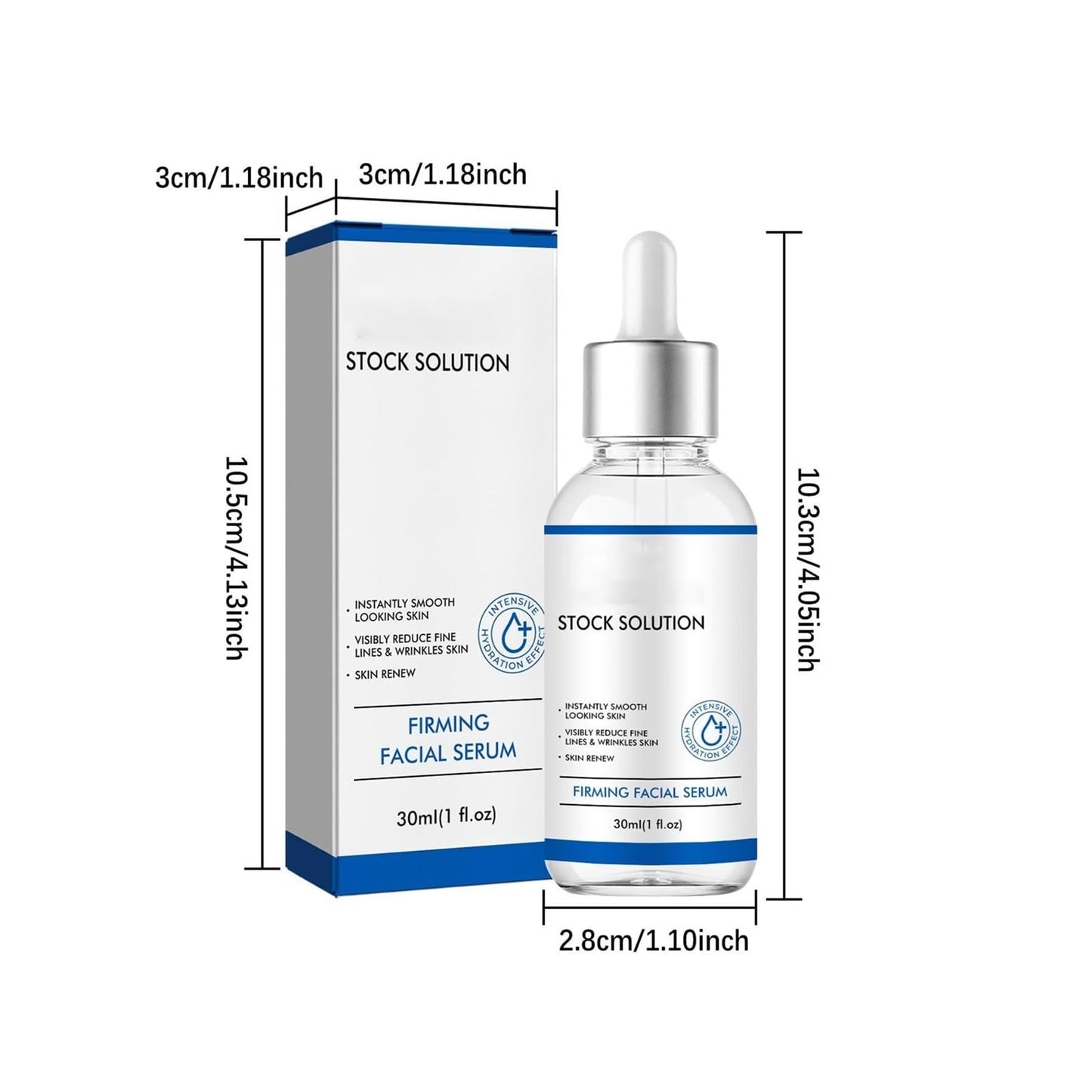 GSHLGAO Firming Facial Serum Deep Wrinkle Repair Instantly Smooth Looking Skin-Vislbly Reduce Fine Lines Skin-Skin Renew,Deep Wr