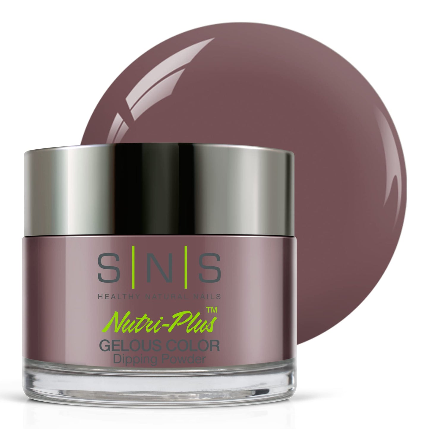 SNS Nail Dip Powder, Gelous Color Dipping Powder - Baby It's Cold Outside (Purple/Gray) - Long-Lasting Dip Nail Color Lasts up t
