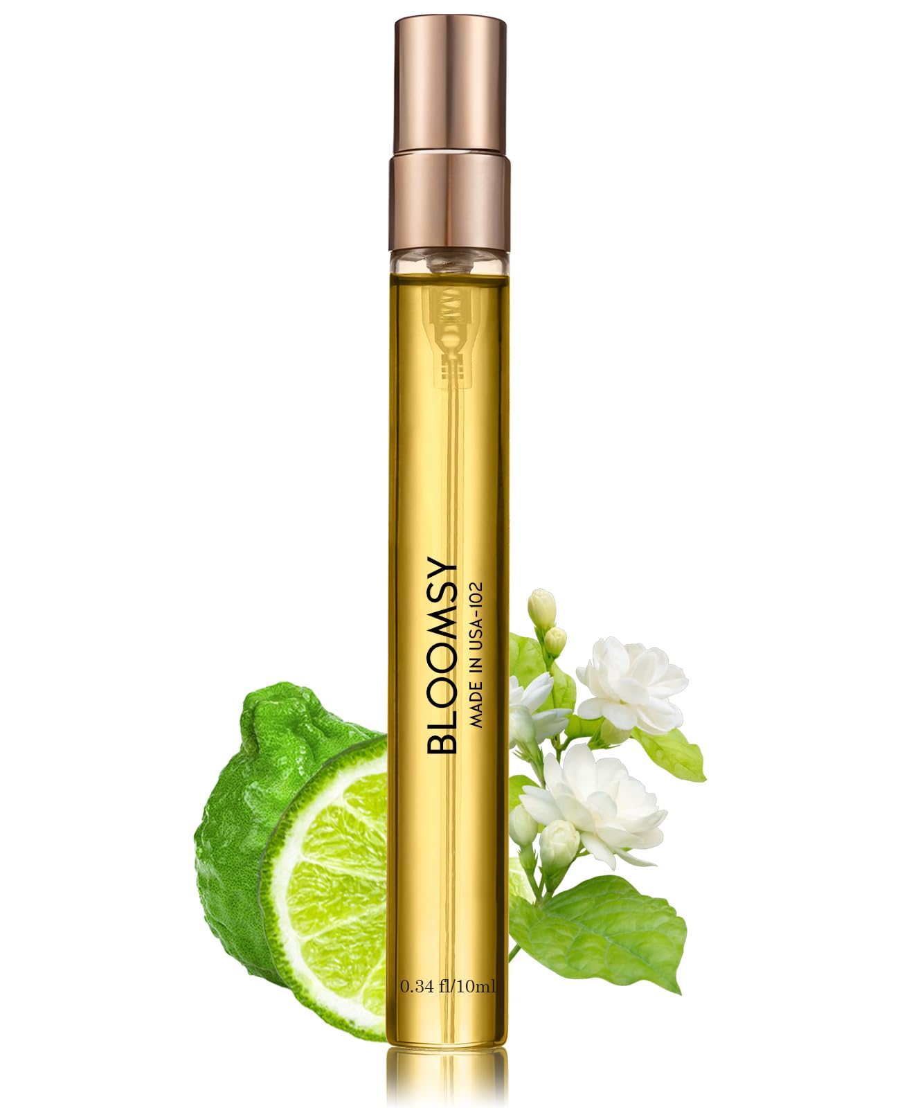 PUREAMOR Pheromones Perfumes for Women, Cool Breeze White Floral Scent, Bergamot, Jasmine, Tuberose&Rangoon Creeper,0.34 fl. Travel Size Perfume,Pheromone Cologne(BLOOMSY)