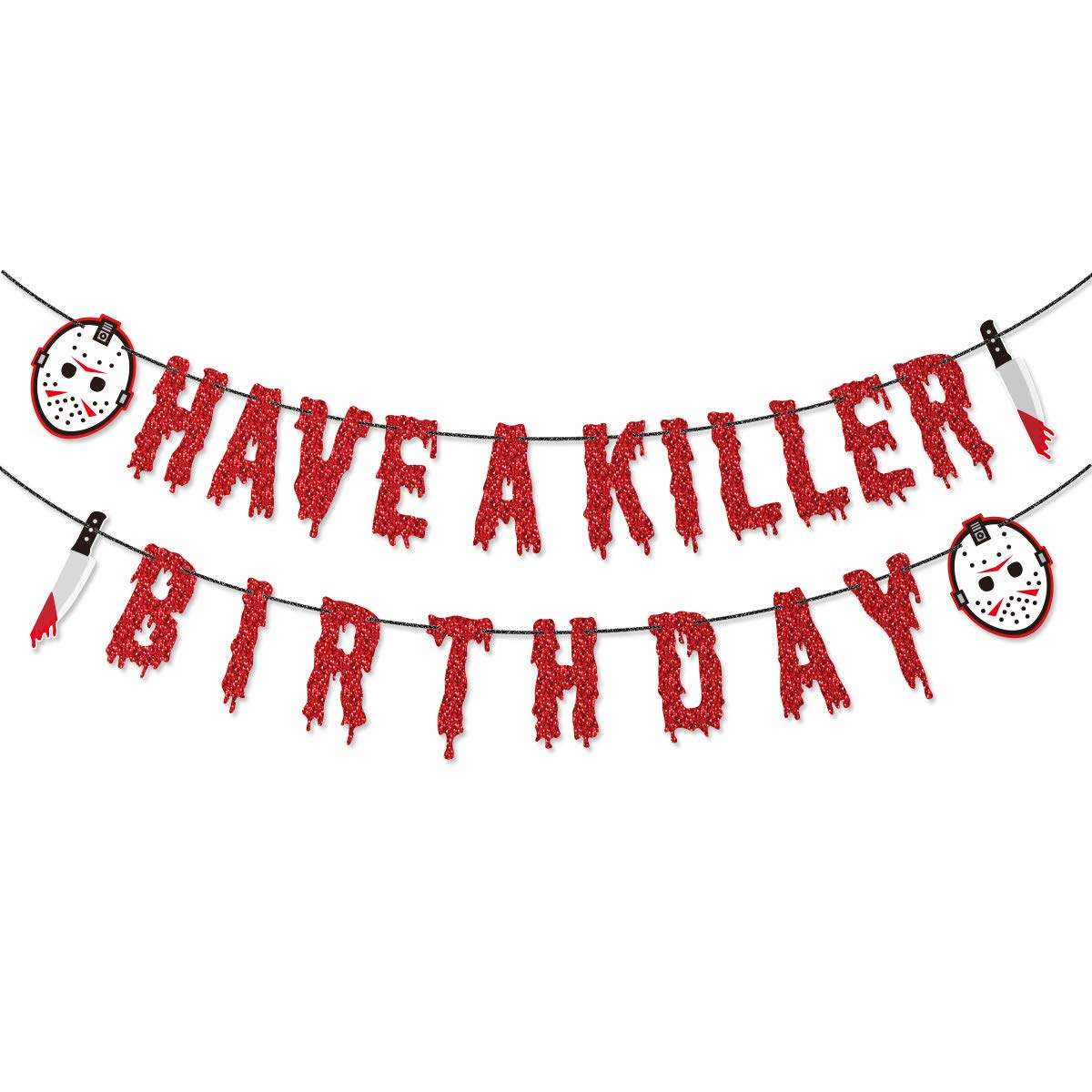 Have a Killer Birthday Banner for Scary Movie Birthday Party Halloween Horror Themed Birthday Party Decorations