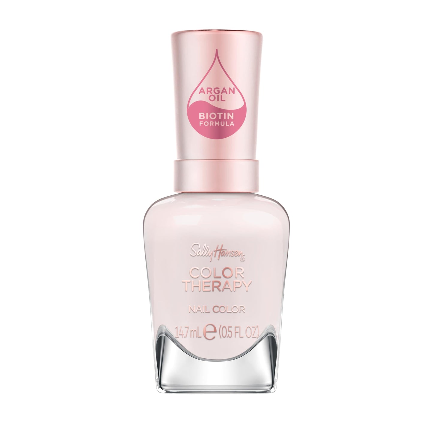 Sally Hansen Color Therapy, No Hesitations, Argan Oil, Long Lasting, Healthy Nails, Pink Nail Polish