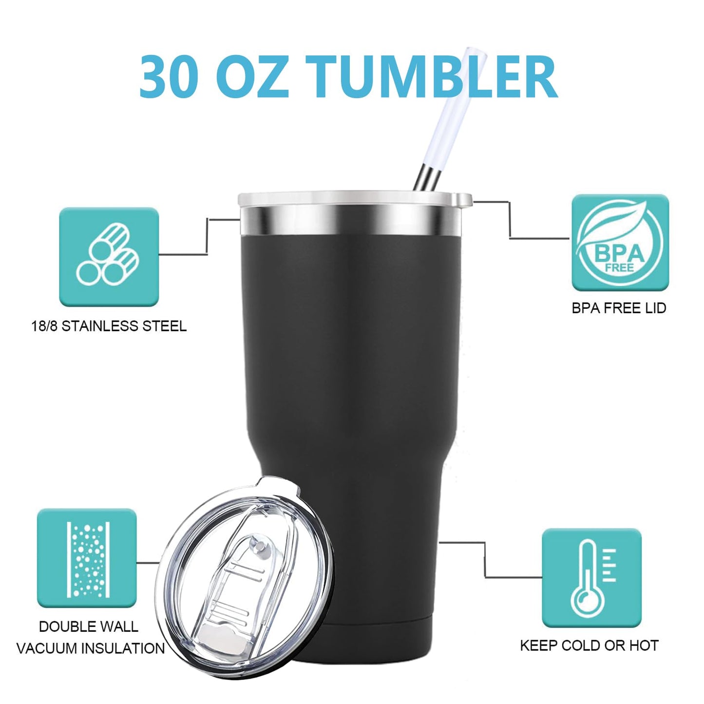 Mamihlap Hubby & Wifey Est 2025 Travel Mug 30oz Tumbler.Valentine’s Day Gifts.Anniversary Wedding Engagement Gifts.Gift for Couple Her Him Bridal Shower Husband Wife Newlywed Couple.(Black&White)