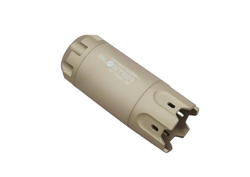 ACETECH Airsoft Pistol/Riffle Flash Tracer Unit Blaster 14mm CCW Negative Thread with M14- to M11+ Green/Gel BB LED Flare Lighting Effect (Tan)
