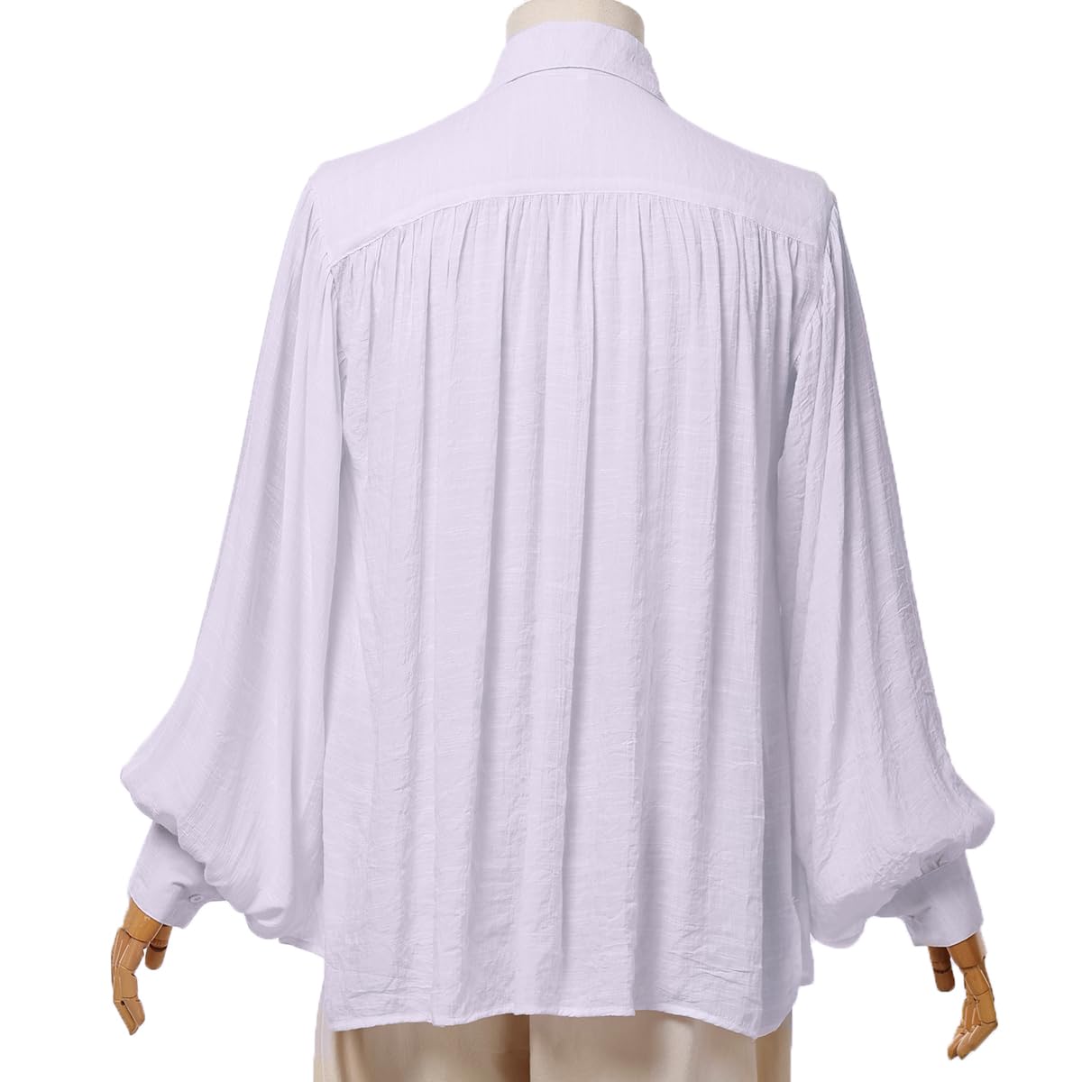 Men Pirate Shirt Women Vampire Renaissance Shirts Victorian Ruffled Medieval Costume Cotton Linen Shirt