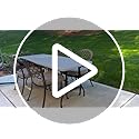 MAKE CHANGES Folding Table 6ft - Heavy Duty Plastic Table with Handle, Foldable & Portable, Fold-in-Half Utility Tables fo...