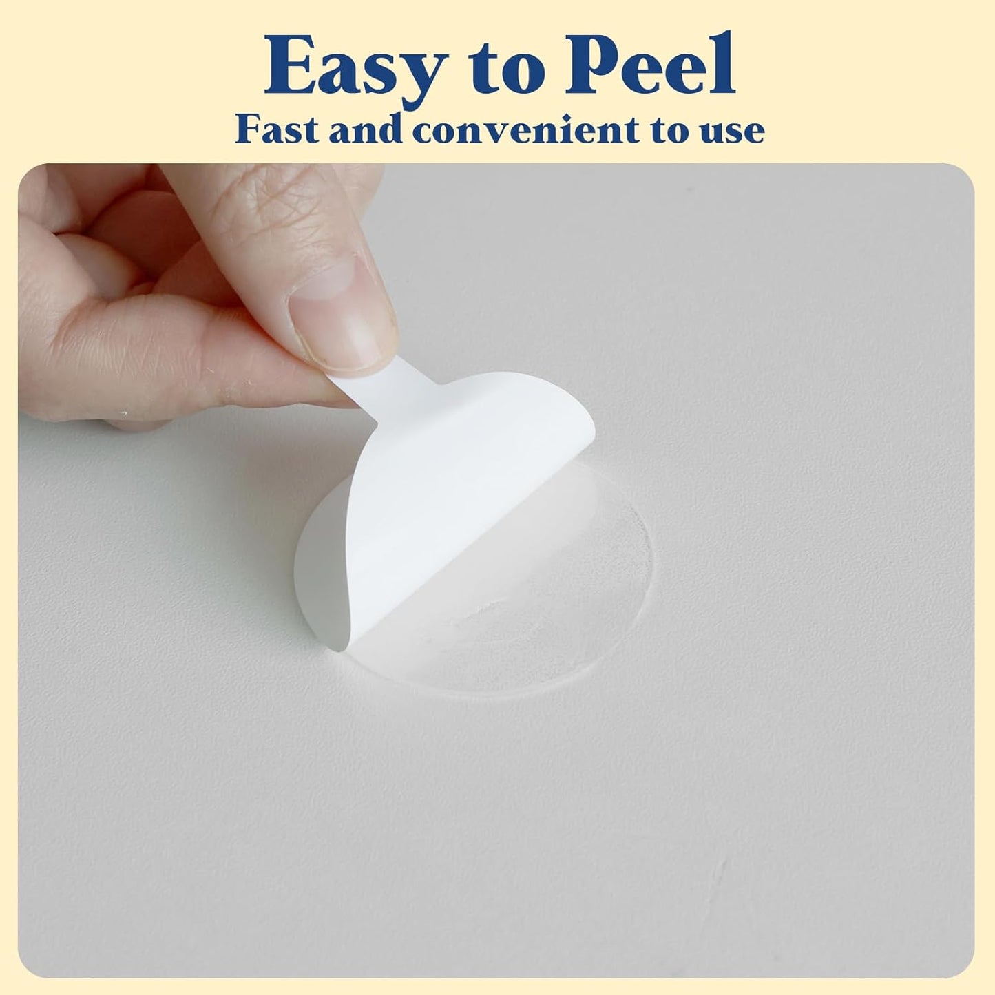 Clear Sticky Dots, Heavy Duty Removable Strong Mounting Adhesive Strips for Walls, Double Sided Tape for Hanging Pictures, Balloons 168pcs