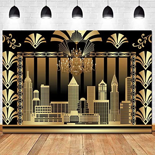 Photography Fabric Background 20s Vintage Dance Wedding Bride Shower Party Photo Backdrop Gatsby Celebration Birthday Deco...